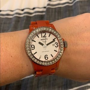 Invicta angel red watch